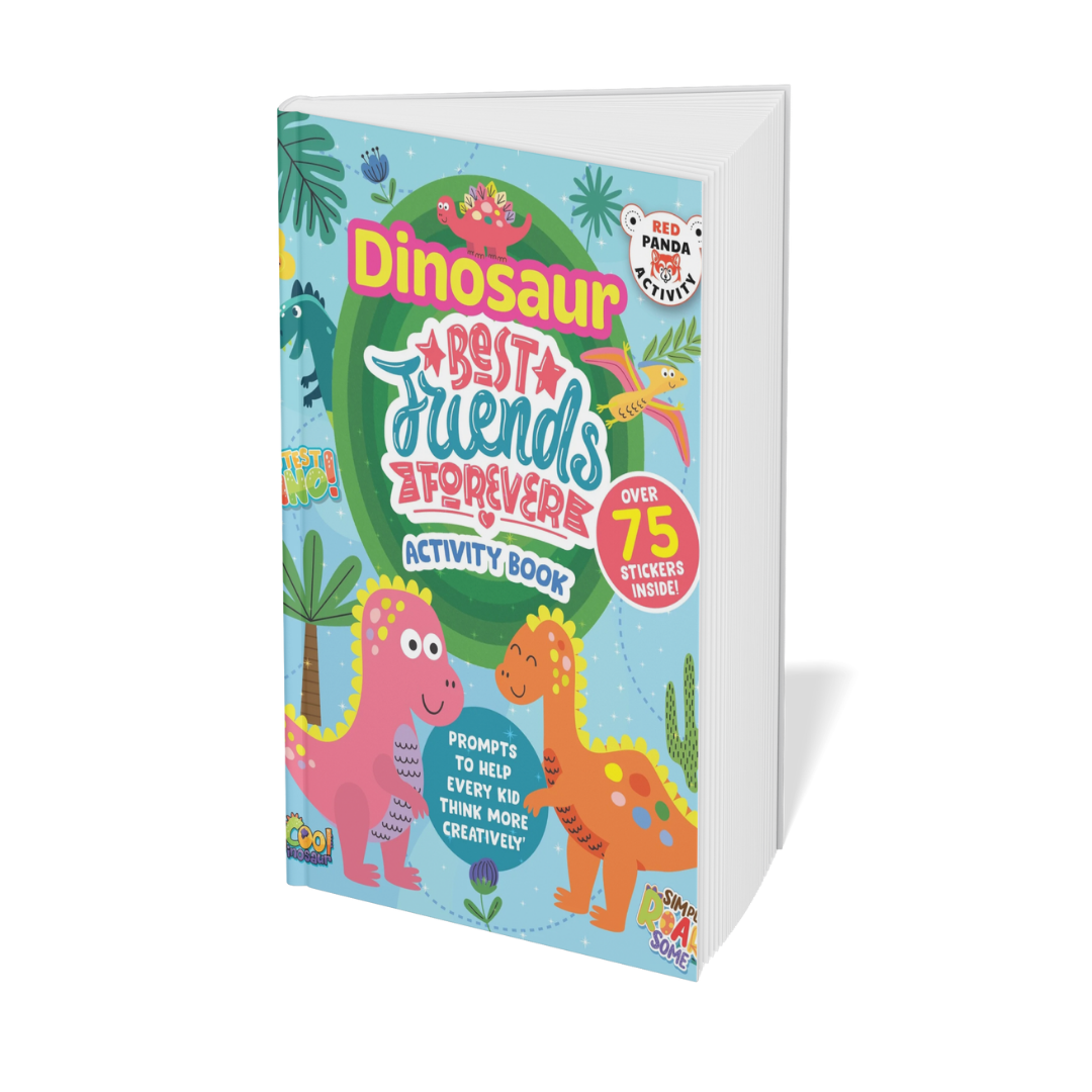 Creative Kids Mega Activity Book Bundle (Set of 5 Books + 300+ Stickers)