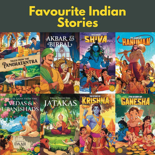 Favourite Indian Stories Bundle – 8 Book Set