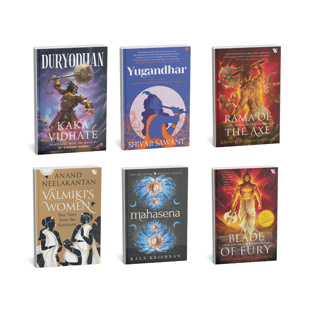 Legends of the Indian Epics - 6 Mythological Fiction Books