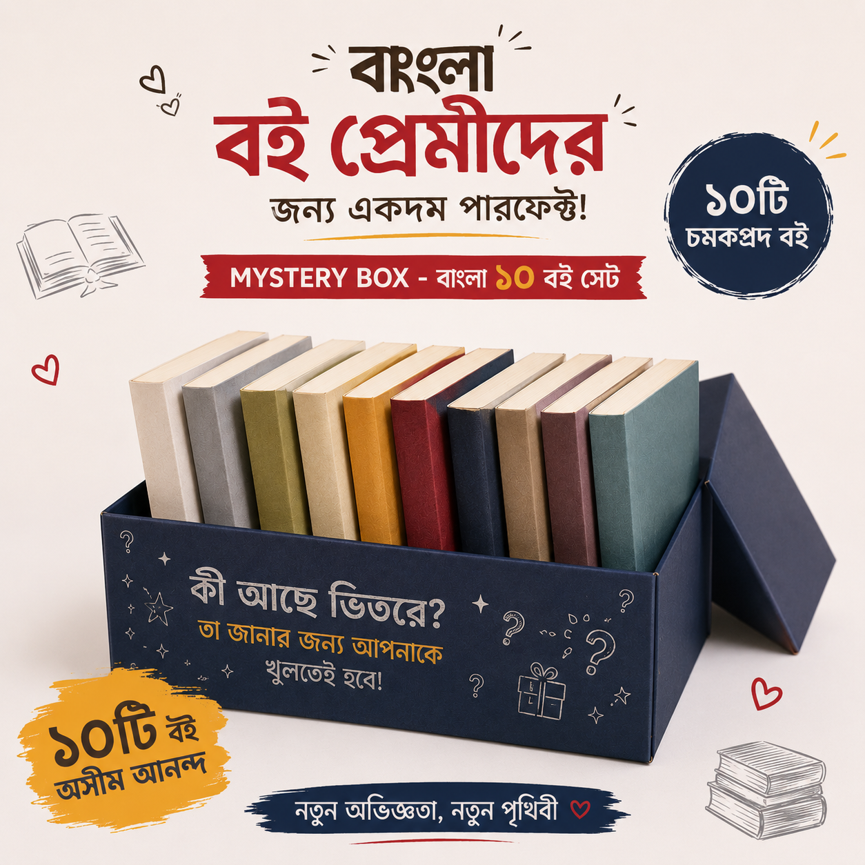 Mystery Box - Bengali 10 Bookset