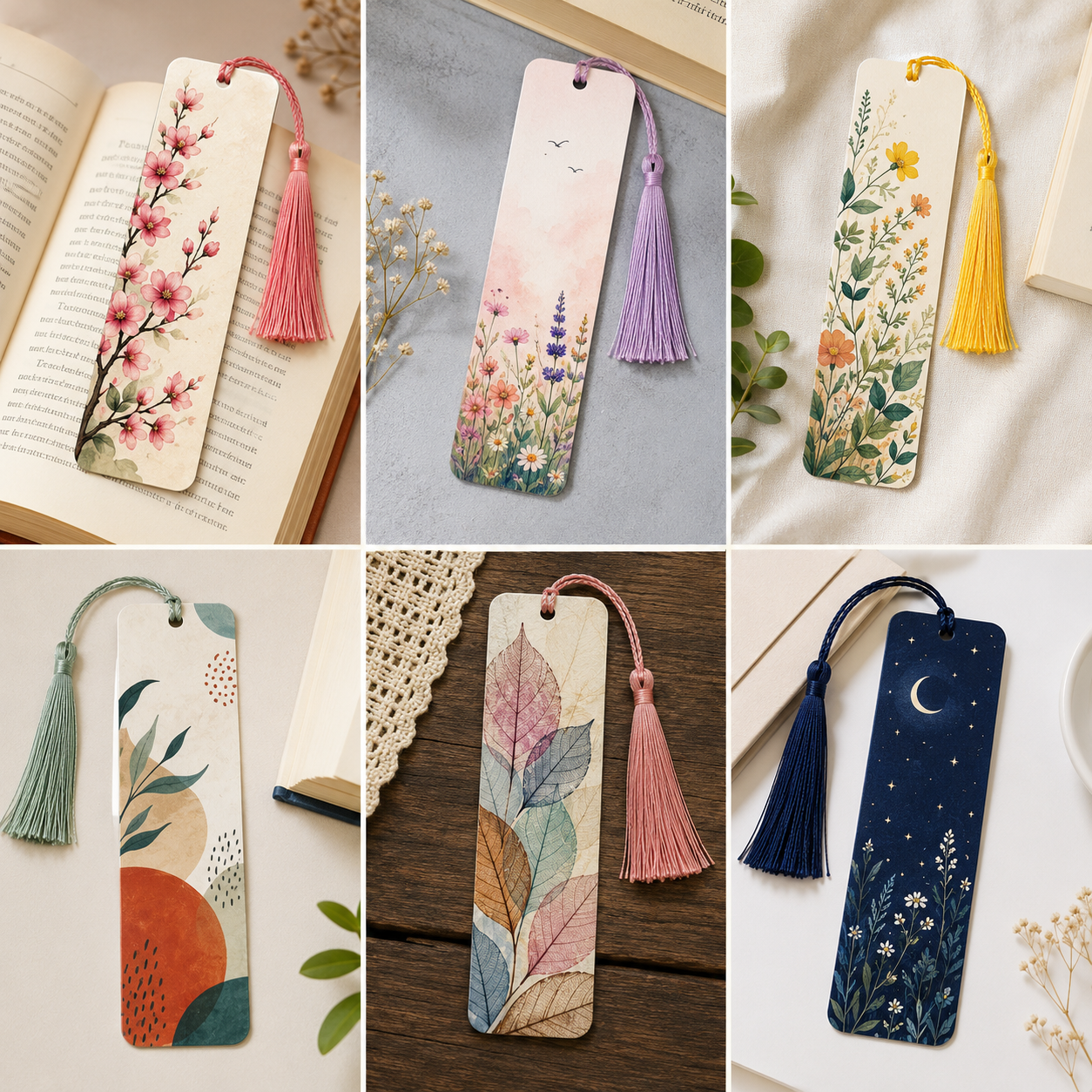 Premium Durable Bookmark – Slim, Lightweight Page Markers for Readers & Students