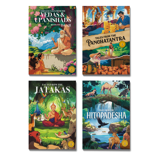 Tales That Teach – Classic Indian Stories Collection – 4 Books Set
